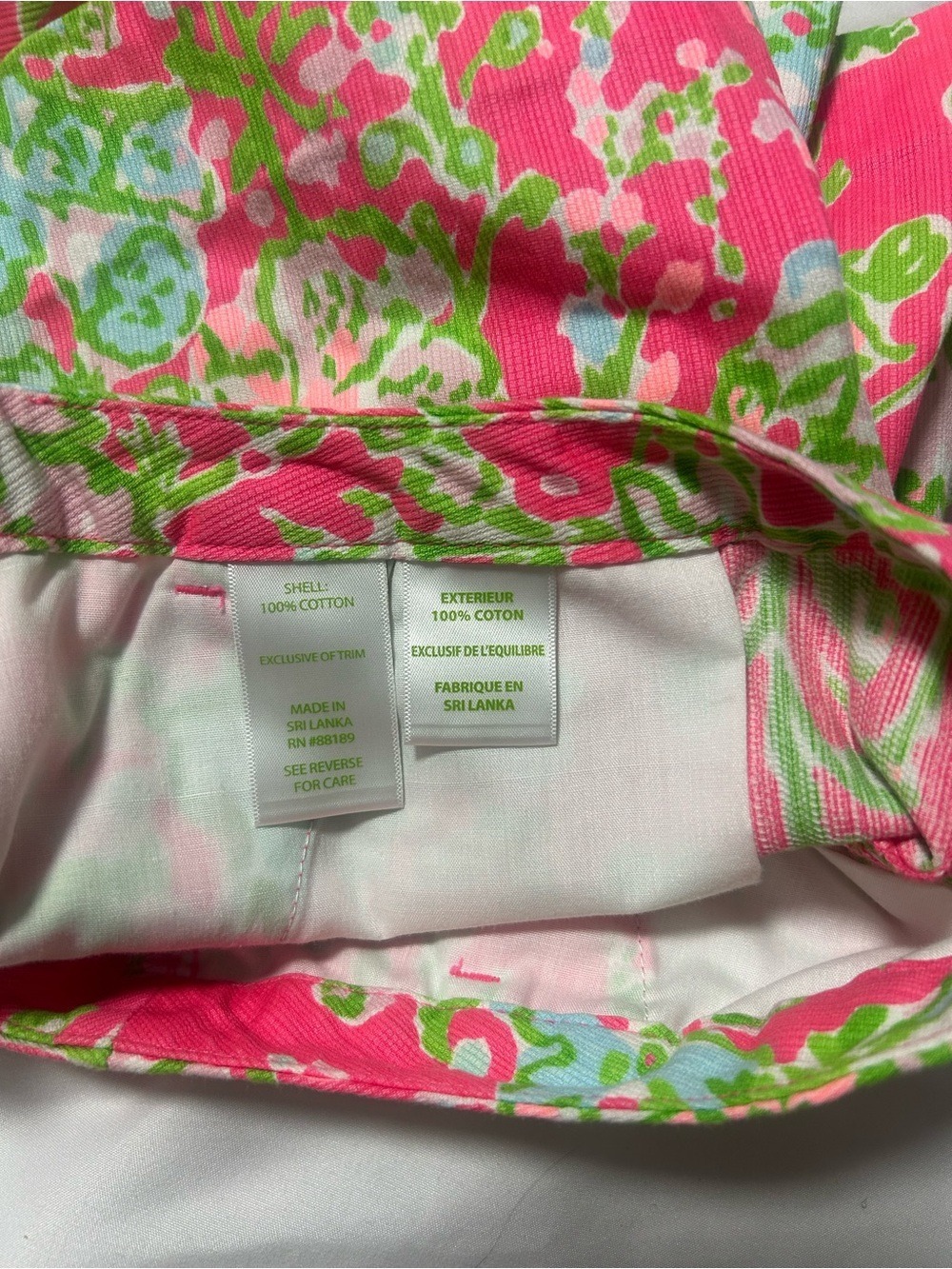 Lilly Pulitzer Adie Shorts Southern Charm Sz 2 Beach Size Zip Flamingo Preppy - Picture 9 of 10